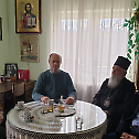 Епископ Милутин у манастиру Боговађи