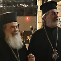 The visit of Patriarch Theophilos III of Jerusalem to Westminster – England