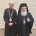 The visit of Patriarch Theophilos III of Jerusalem to Westminster – England