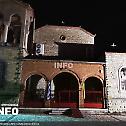 Cathedral and church vandalized in Greece 