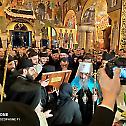 Ukraininan Metropolitan Onuphrius headed a cross procession in Podgorica