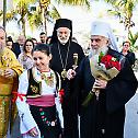 Патријарх српски г. Иринеј богослужио у Мајамију