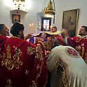 Bishop Metodije celebrates in Cetinje Monastery