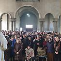 On Second Sunday of Great Lent Bishop Milutin celebrated at the Cathedral church