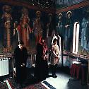 Литургија предходно освећених дарова у манастиру Рмњу
