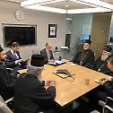 Patriarch Irinej visits the Atlantic Council in Washington