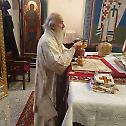 On Easter Monday Patriarch served in Monastery of the Entry of the Most Holy Theotokos into the Temple