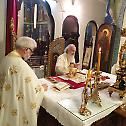 On Easter Tuesday Patriarch celebrates in the Monastery of the Entry of the Most Holy Theotokos into the Temple