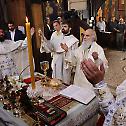 Патријарх богослужио у храму Светог Георгија у Бежанији