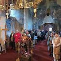 Ascension of the Lord celebrated in Monastery Milesheva