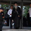 Metropolitan Amfilohije of Montenegro and the Littoral at an informative conversation at the State Security Administration Center in Podgorica