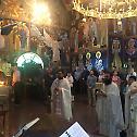 Архијерејска Литургија у манастиру Светог Преображења Господњег у Милтону