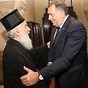 The highest representatives of the Republika Srpska with the Patriarch
