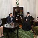 The highest representatives of the Republika Srpska with the Patriarch