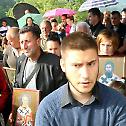 Митрополит Хризостом посетио село Буљим код Братунца