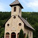 Освећена црква у манастиру Добрунска Ријека