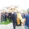 Молебан за одбрану светиња у бјелопољској цркви Светих Петра и Павла 