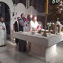 Света Литургија у Преображенском храму у Требињу