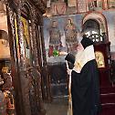 Освећене обновљене иконе у манастиру Бачковu