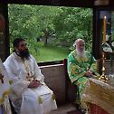 Transfiguration of our Lord celebrated in the monastery of Lipovac