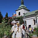 Patron Saint-day of Prophet Elijah church in Mirijevo