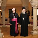 Patriarch Irinej met with Apostolic Nuncio Luciano Suriani