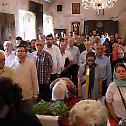 Monastery church dedication feast of St. Stephen in Slanci
