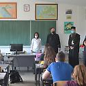 The Metropolitan Porfirije of Zagreb-Ljubljana visited the Orthodox High School