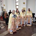 Архијерејска Литургија у манастиру Светог Николе у Врању 