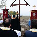 Освештан крст на Рајковачкој водици у Бачкој Паланци