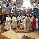 Владика Јован богослужио у цркви Светог Василија Острошког на Бежанијској коси