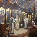 Владика Јован богослужио у цркви Светог Василија Острошког на Бежанијској коси