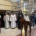 Bishop Siluan visited the parish in St. Albans