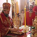 Владика Стефан служио свету Литургију и помен на гробу патријаха Иринеја у крипти храма Светог Саве