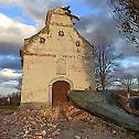 Earthquake damaged Serbian churches in Sisak and Petrinja