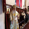 Владика славонски Јован богослужио у манастиру Савини