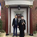Bishop Irinej receives new Ambassador of Serbia to USA, Marko Djuric