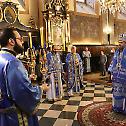 Feast day in the church of Mother of God in Zemun