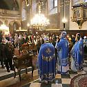 Feast day in the church of Mother of God in Zemun