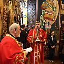 The feast day in the church of Saint George in Belgrade