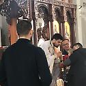 Света Литургија у цркви Светог Јована Шангајског у Батајници 
