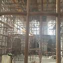 Почели завршни радови на обнови Саборног храма у Даљу