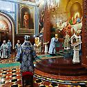 На празник Сретења Господњег патријарх Кирил служио је Литургију у Саборном храму христа Спаситеља у Москви