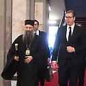 Patriarch Porfirije meets with President Vucic