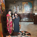 Patriarch Of Jerusalem Theophilos Celebrates The Divine Liturgy On Sarantarion Mount
