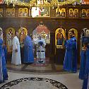 Bishop Mitrophan celebrated in the Dormition church