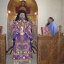 Archbishop Jovan officiated the Liturgy in Saint John Chrysostom Monastery