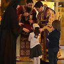 Литургија пређеосвећених дарова у манастиру Лешју