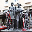 Return of the sculpture "Sima Igumanov with orphans"