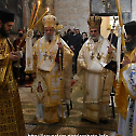 Патријарх антиохијски Јован богослужио у цркви Светог Крста 
